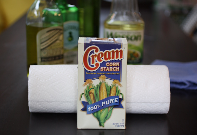 Hands down, the best way to clean a cooking oil spill. | Jane Sweeney for Cool Mom Eats