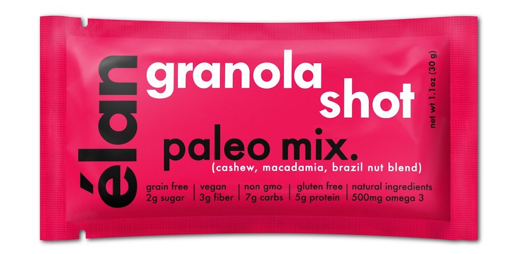 Essential Paleo pantry items: Élan paleo granola shots | featured at Cool Mom Eats