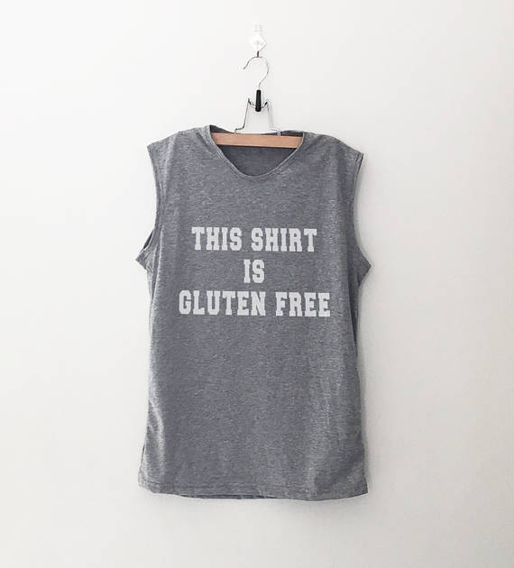 Hilarious gifts that poke (just enough!) fun of foodie culture for your favorite artisanal food, avocado toast, matcha tea loving friends with a sense of humor: Gluten-free shirt at Cozy Gal | Cool Mom Eats holiday gift guide 2017 Hilarious gifts that poke (just enough!) fun of foodie culture for your favorite artisanal food, avocado toast, matcha tea loving friends with a sense of humor: Gluten-free shirt at Cozy Gal | Cool Mom Eats holiday gift guide 2017