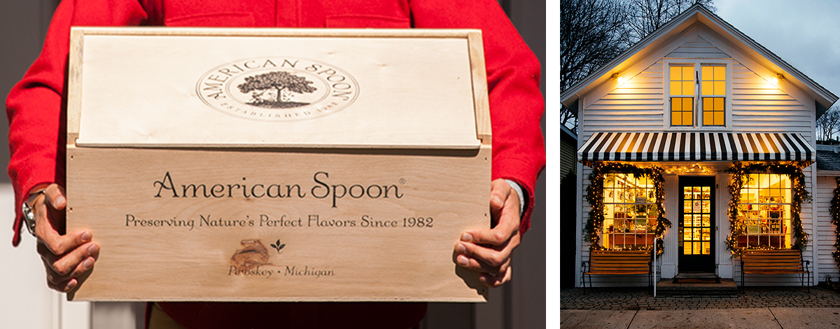 Splurge gifts for foodies who like to cook and eat it all: The "Buy the Store" gift box at American Spoon | Cool Mom Eats holiday gift guide 2017