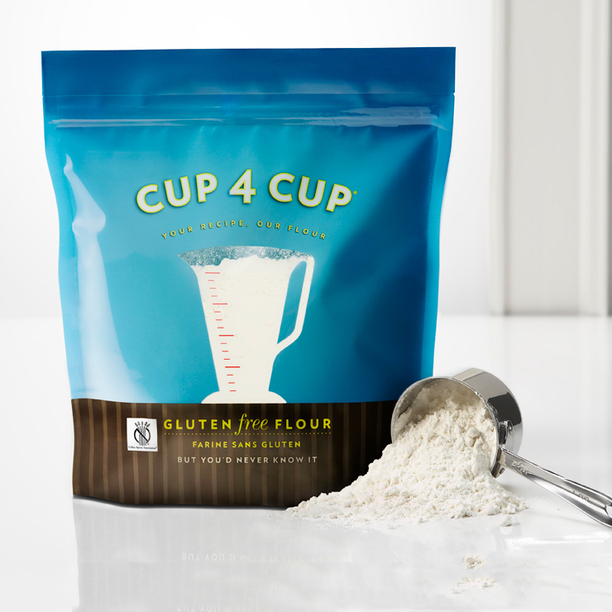One-to-one baking substitutes for flour for easier gluten-free holiday baking recipes | Cup4Cup flour is one of our favorite gluten-free flour blends | Cool Mom Eats