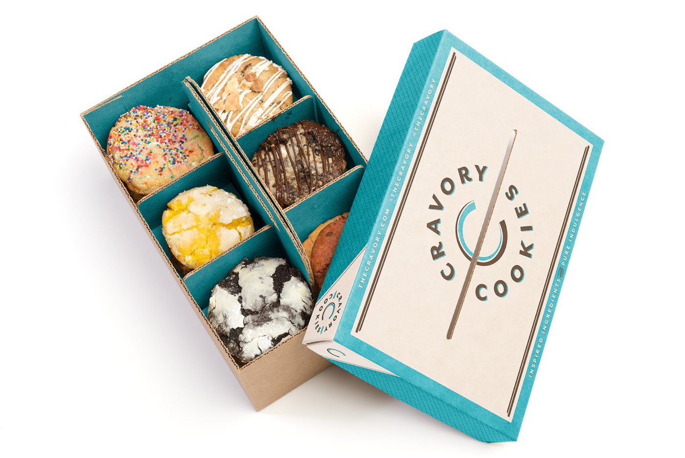 Best food subscription boxes perfect for last-minute holiday gifts: Cravory Cookies | Cool Mom Eats holiday gift guide 2017