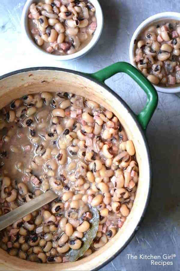 New Year's black-eyed pea recipes: No-Soak Hoppin' John by The Kitchen Girl