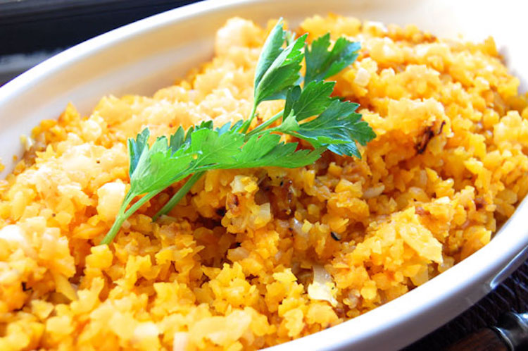 Healthy substitutions for white rice: Butternut Squash at Paleo Grubs