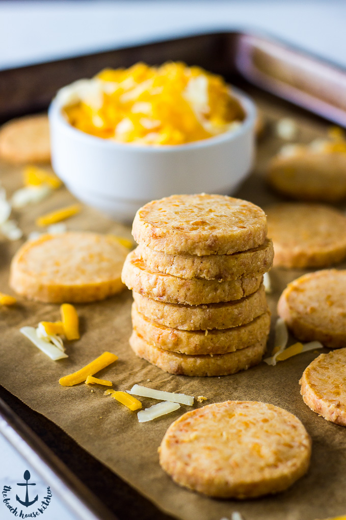 Fantastic recipes to make with kids that aren't dessert: Cheese Crackers | Bread Babe