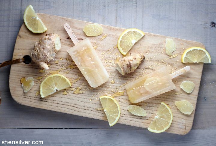 Snack recipes that help you sleep better: Chamomile Popsicles | Sheri Silver