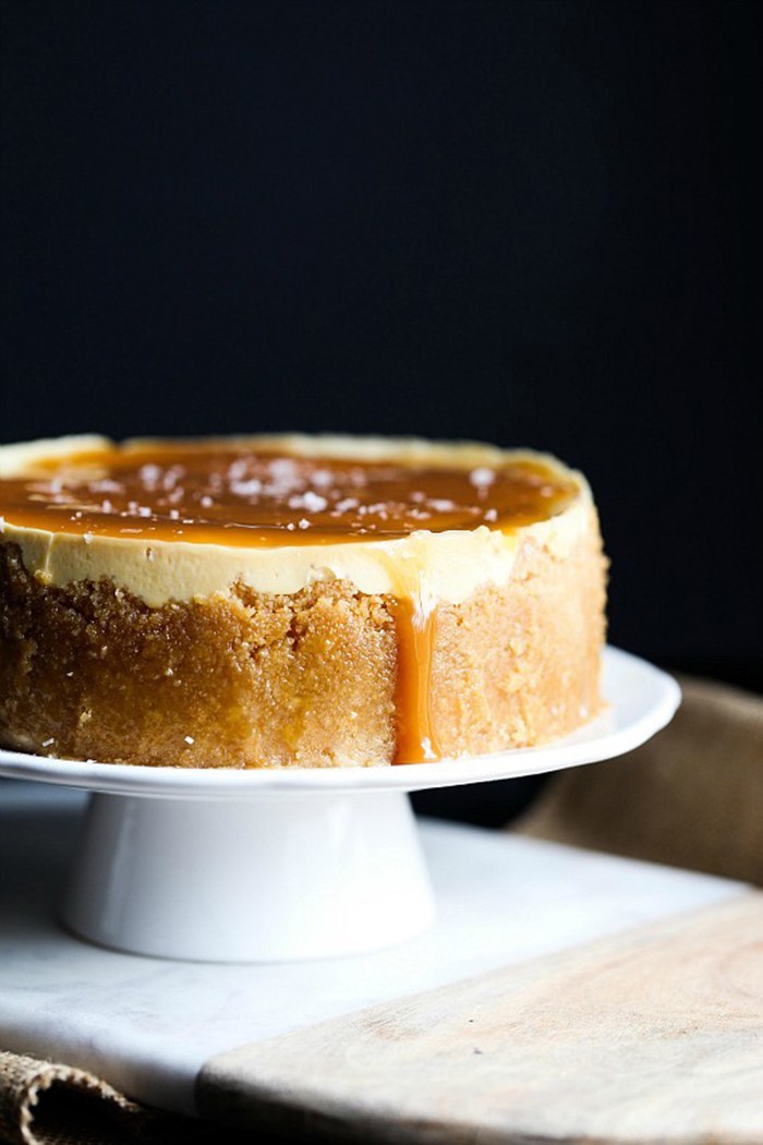 Surprising Instant Pot recipes: Salted Caramel Cheesecake at Cookies & Cups