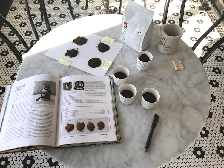 Comparing the beans: A visual guide to grinding coffee beans for beginners and aficionados | © Jane Sweeney for Cool Mom Eats