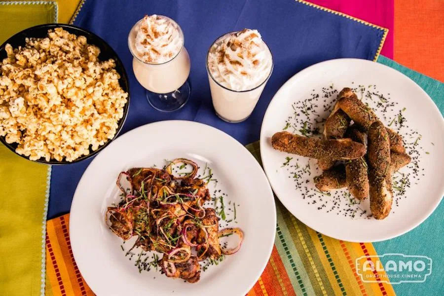 The Alamo Drafthouse Black Panther inspired menu. Wakanda forever!