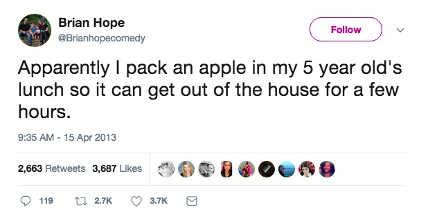 Funniest tweets about picky eaters from hilarious parents on Twitter: Brian Hope via Twitter