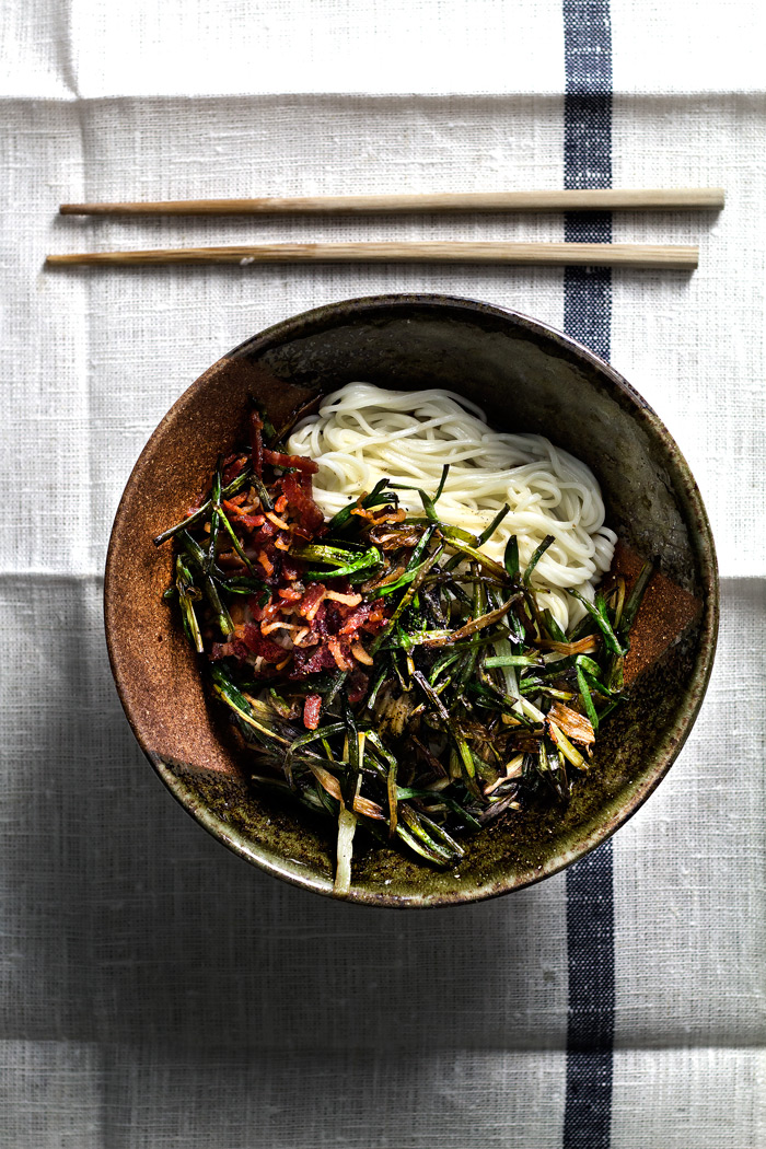 Cool Mom Eats weekly meal plan: 5-Minute Scallion Fat Noodles | Lady & Pups