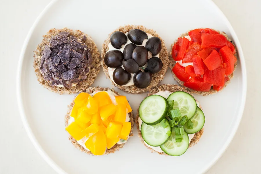 Olympics snack recipes: Veggie Tea Sandwiches at Thirsty for Tea