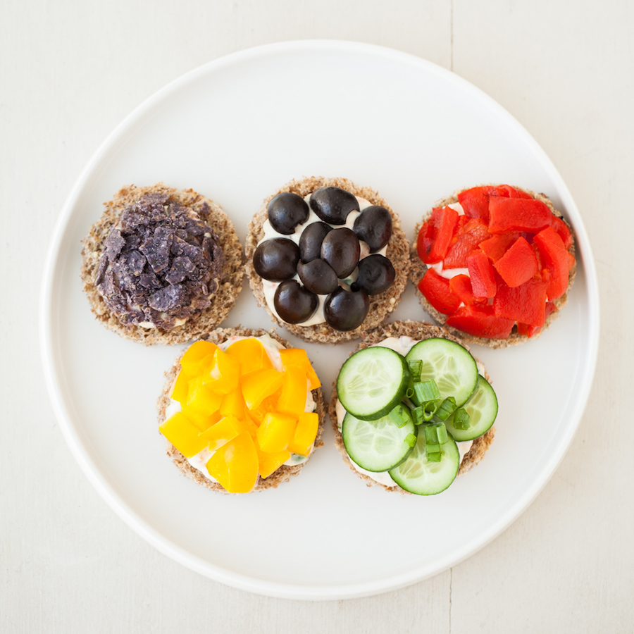 Olympics snack ideas: Veggie Tea Sandwiches at Thirsty for Tea
