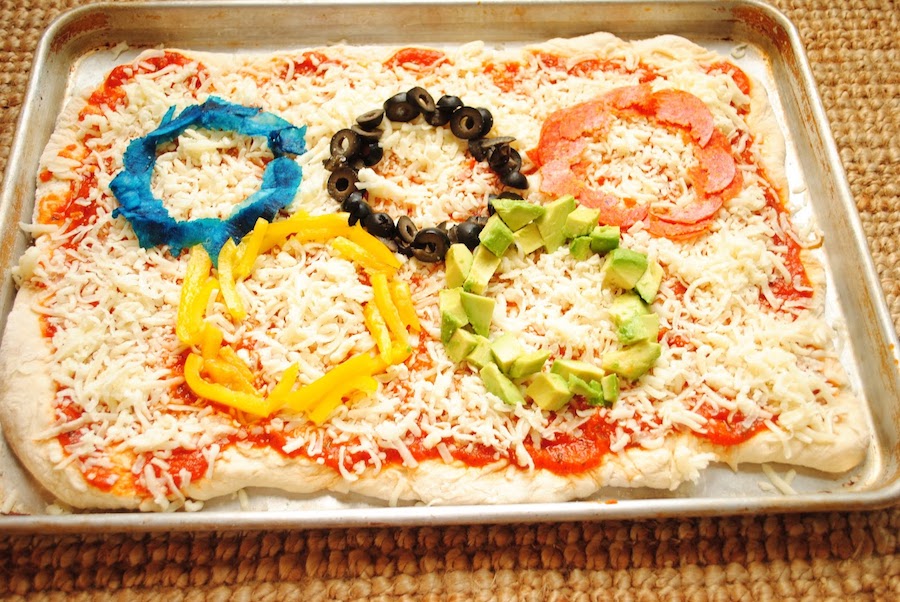 Olympics snack recipes: DIY pizza | The Style Sisters