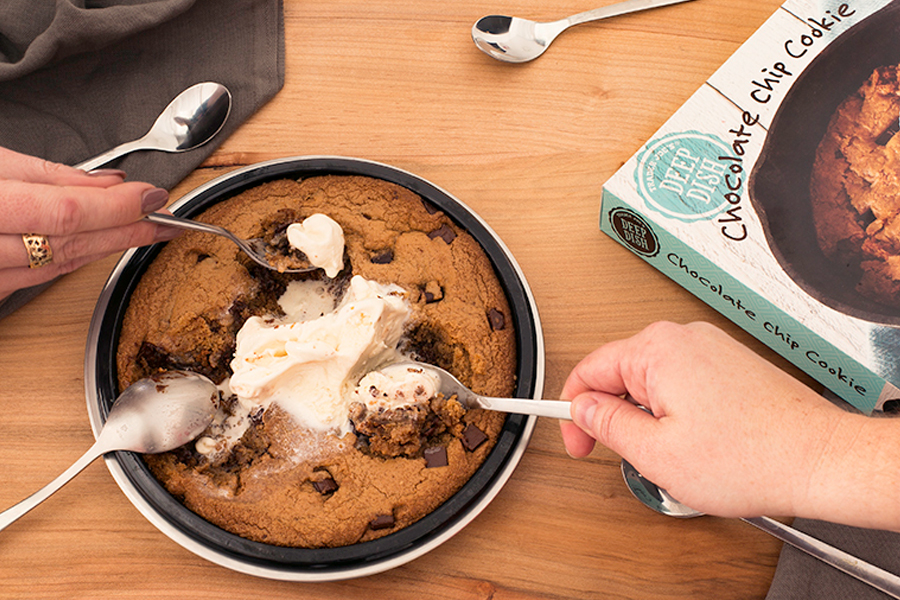 What family-friendly products to buy at Trader Joe's this month: Deep Dish Chocolate Chip Cookies | Cool Mom Eats