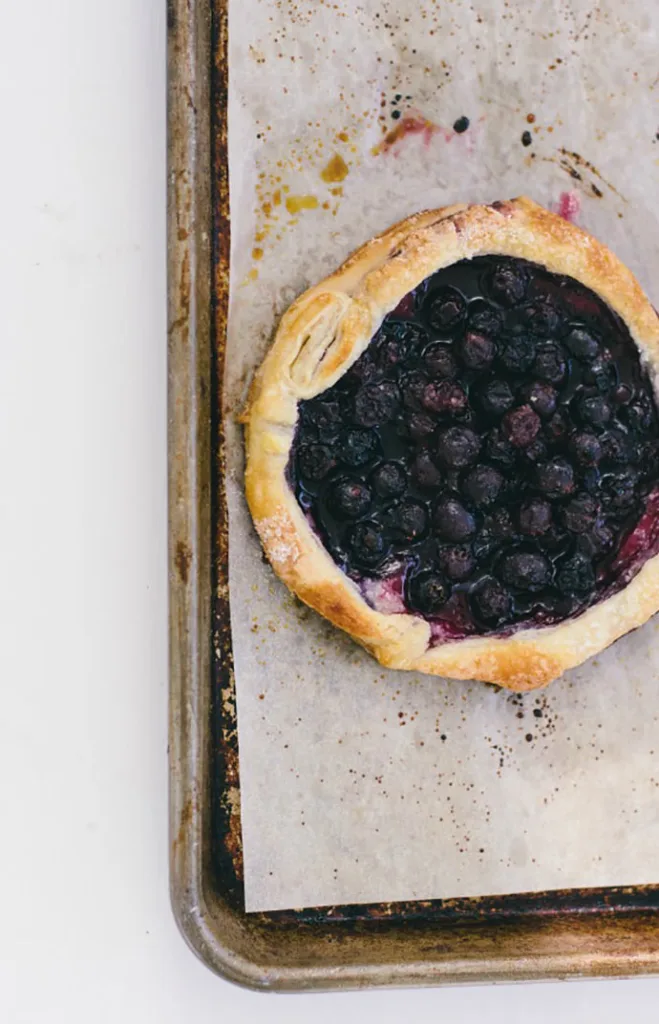 3 Step Blueberry Puff Pastry Tart from Handmade Charlotte