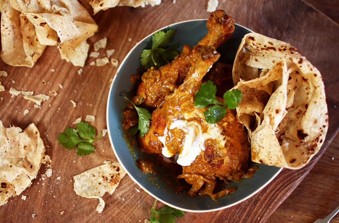 Cool Mom Eats weekly meal plan: Quick Chicken Korma by Mallika Basu for Jamie Oliver's FoodTube
