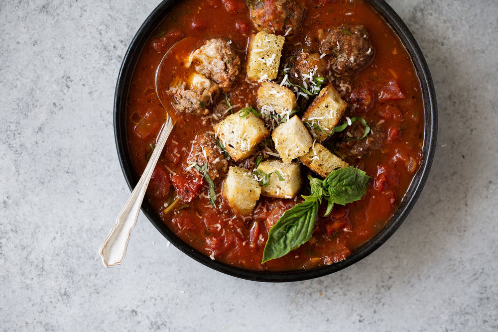 Cool Mom Eats weekly meal plan: Meatball Sub Soup at Cooking with Cocktail Rings Cool Mom Eats weekly meal plan: Meatball Sub Soup at Cooking with Cocktail Rings