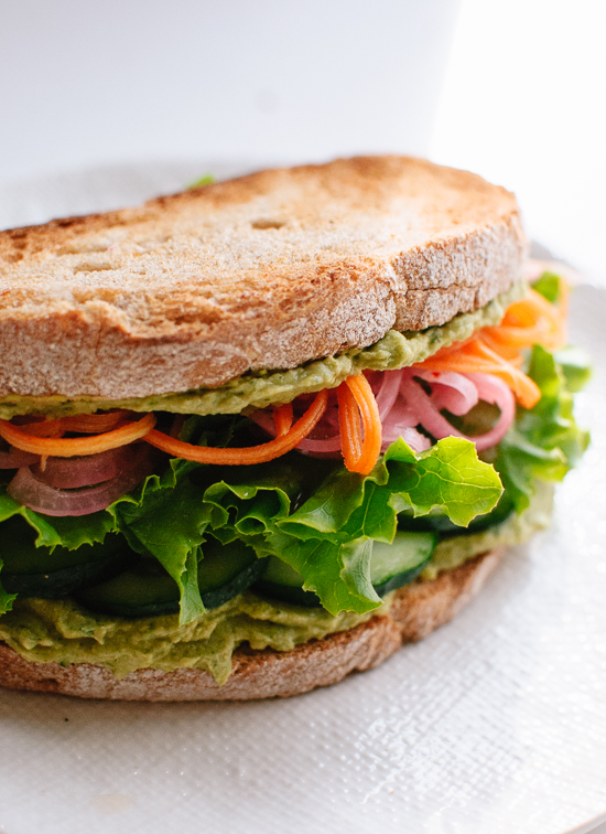 What to eat after a power outage: Green Goddess Sandwich | Cookie and Kate