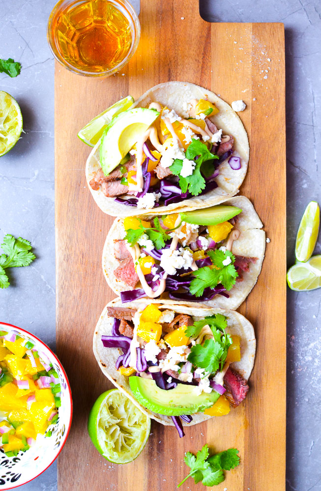 30-minute marinades: Steak taco 30-minute marinade | Saltwater Daughter