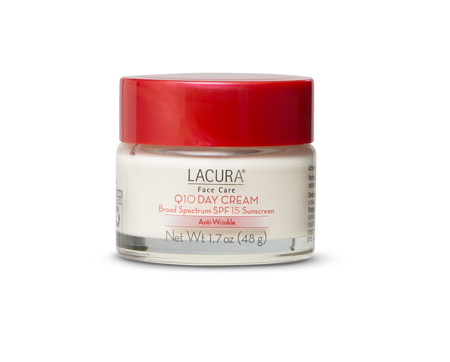 Mother's Day finds we love for under $10 at Aldi: Lacura Day Cream with SPF 15 and anti-aging ingredients including elderberry extract. What a fantastic -- and affordable! -- gift. | Cool Mom Eats