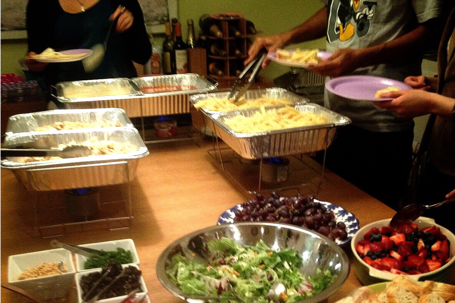 Brilliant kids' party food idea: How to set up a perfect pasta party bar to feed lots of hungry kids