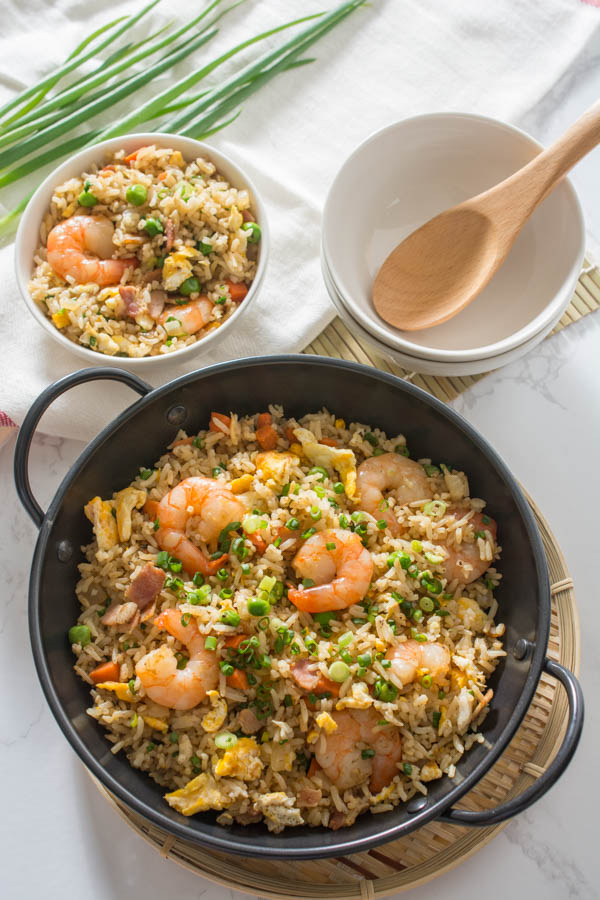 Cool Mom Eats weekly meal plan: Bacon Fried Rice at Wok & Skillet Cool Mom Eats weekly meal plan: Bacon Fried Rice at Wok & Skillet