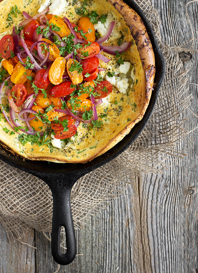 Cool Mom Eats weekly meal plan: Goat Cheese and Tomato Dutch Baby | Seasons and Suppers Cool Mom Eats weekly meal plan: Goat Cheese and Tomato Dutch Baby | Seasons and Suppers