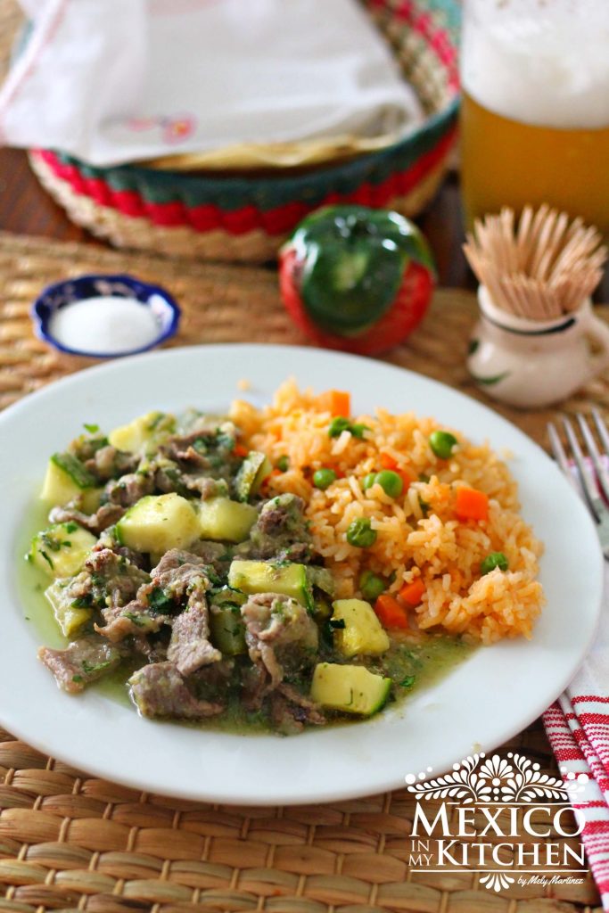 Cool Mom Eats weekly meal plan: Steak in Salsa Verde at Mexico in My Kitchen Cool Mom Eats weekly meal plan: Steak in Salsa Verde at Mexico in My Kitchen