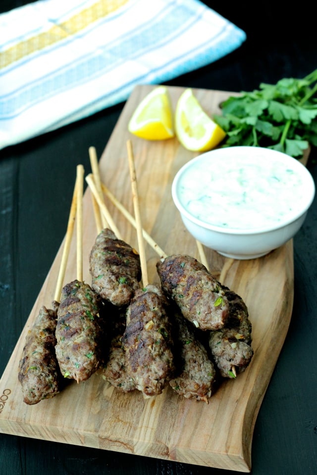 Cool Mom Eats weekly meal plan: Beef Kofta at The Foodie Physician