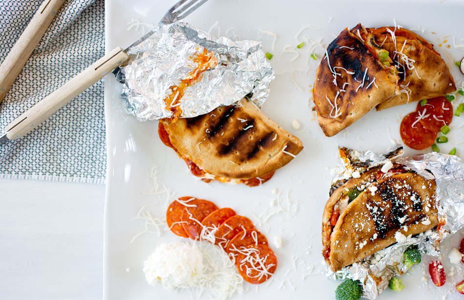 Simple camping recipes: Pocket Pizzas at KJ and Company