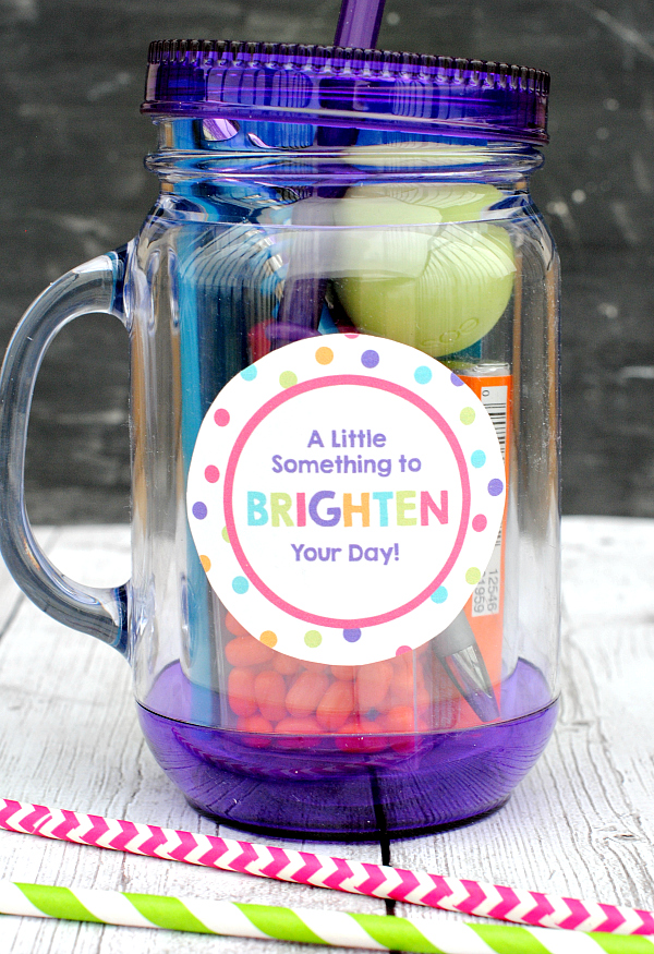 Creative camp care packages: Brighten Your Day mug from Crazy Little Projects Creative camp care packages: Brighten Your Day mug from Crazy Little Projects