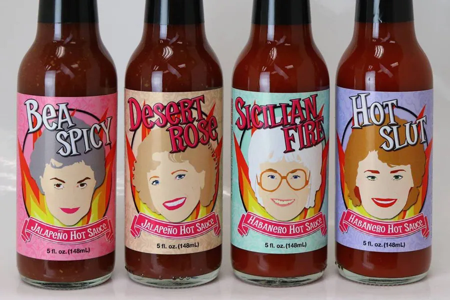 Golden Girls hot sauces! Yes, really!