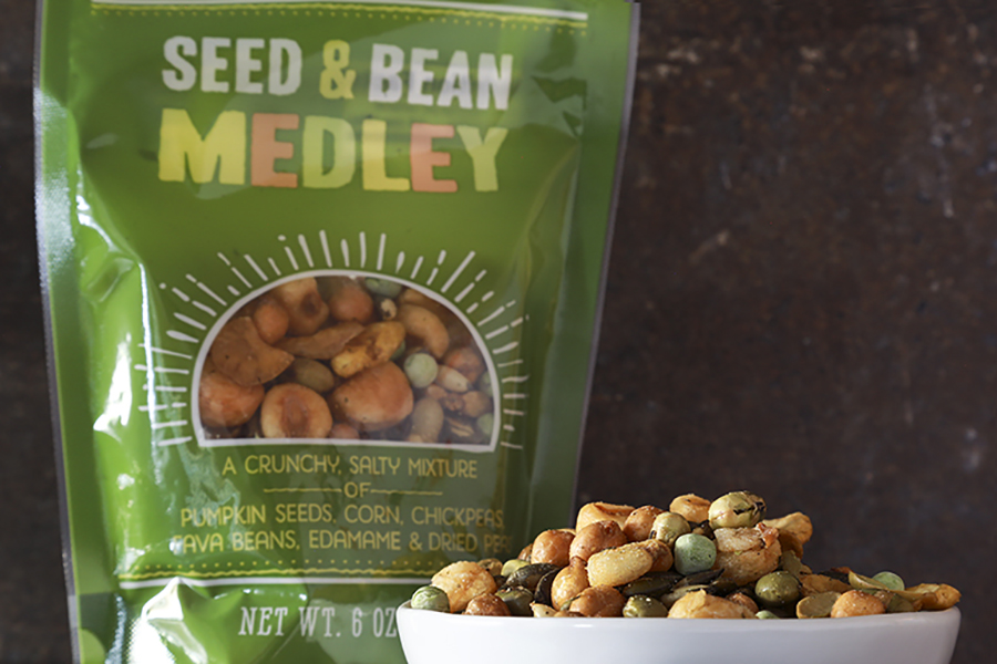 Camp Snacks for kids from Trader Joe’s: Seed and Bean Medley