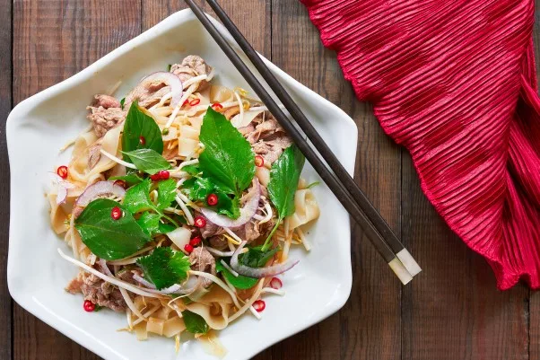 Cold Noodle Dishes: Pho Salad recipe from Marc Matsumoto