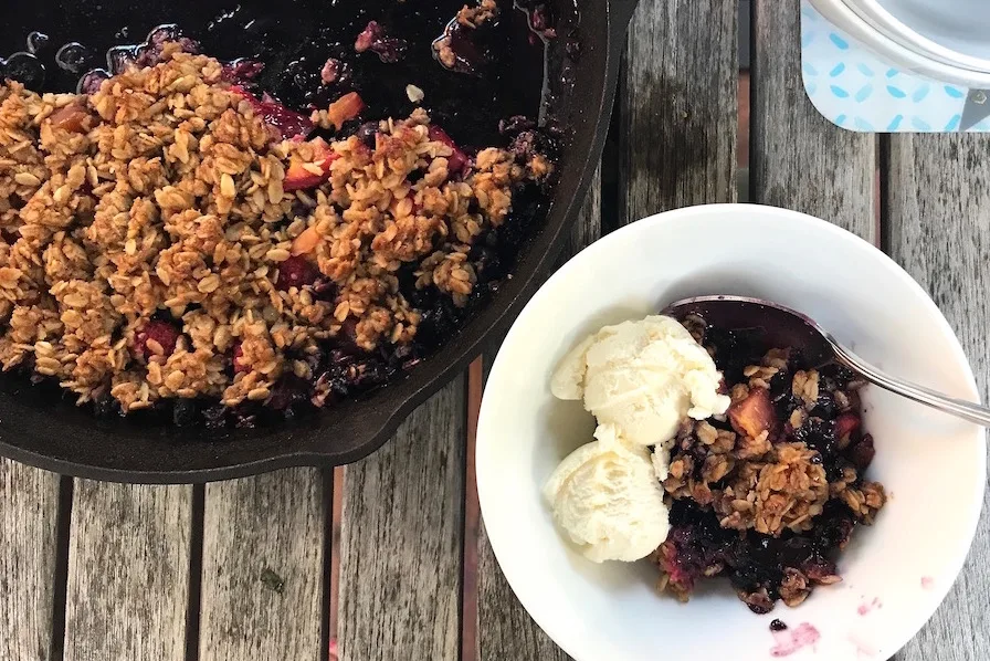 The easiest, most impressive summer dessert you can make on the grill.