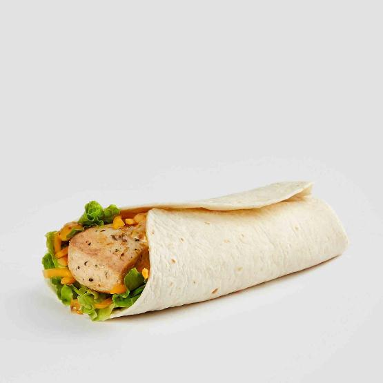 Healthiest fast food options beyond salads: The grilled chicken wrap at Wendy's