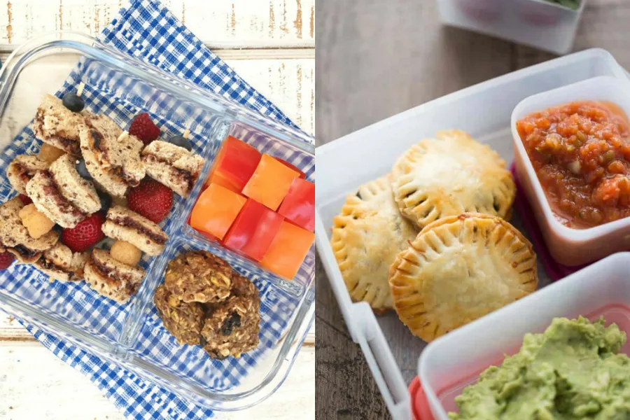 5 inspiring, easy preschool lunch ideas for toddlers. No molars or utensils required!