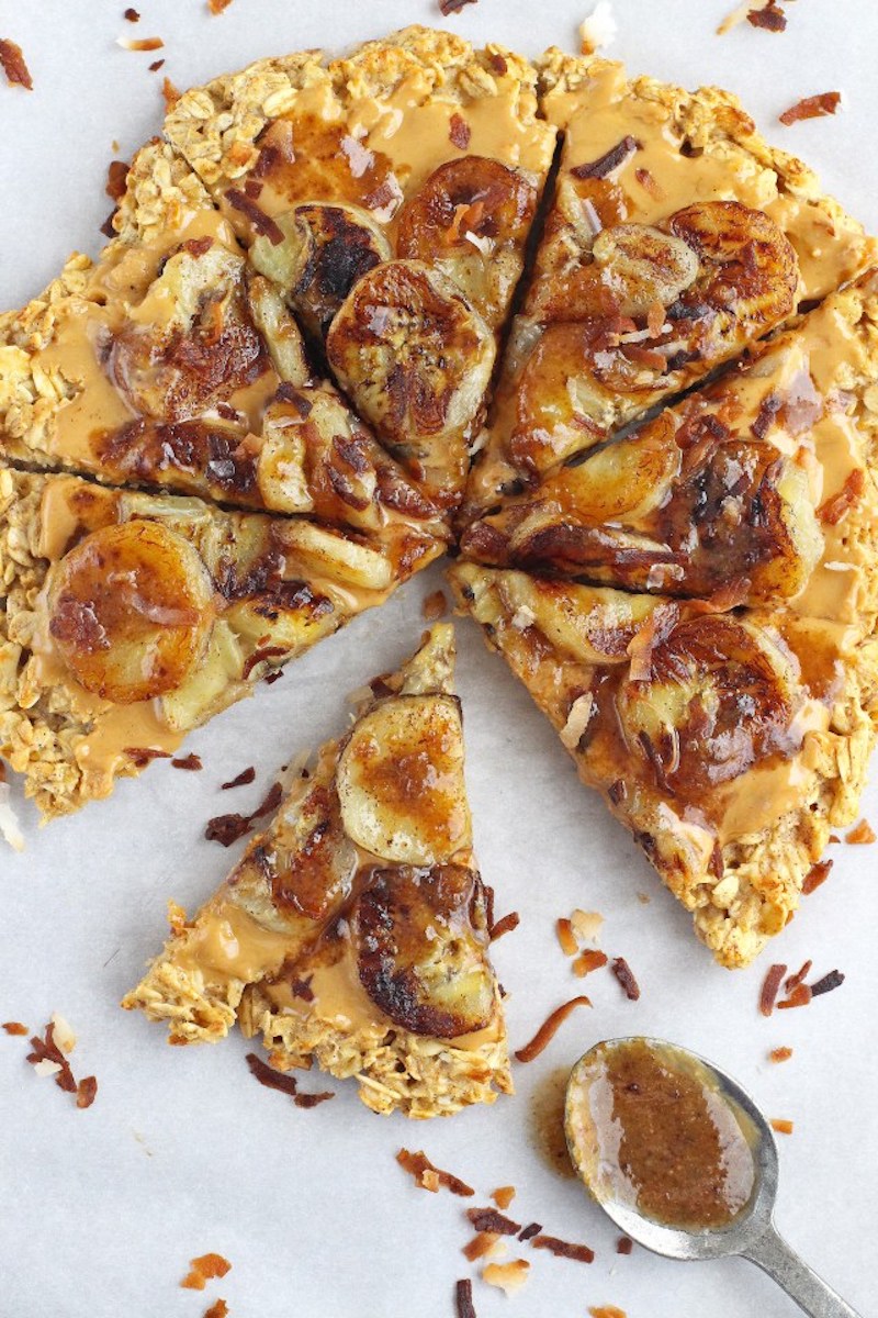 Gluten-free school lunch recipes: Caramel and Banana Pizza at Katalyst Health