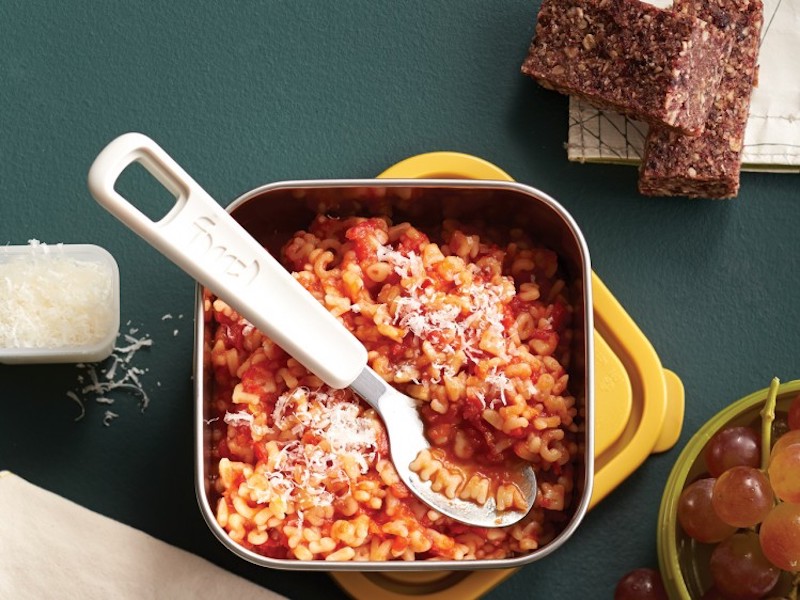 Hot lunch box ideas for school: Homemade Alphabet Pasta at Today's Parent