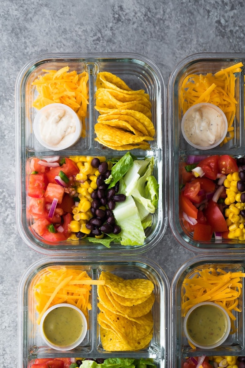 Non-sandwich school lunch ideas: Taco Bento Box at Sweet Peas and Saffron