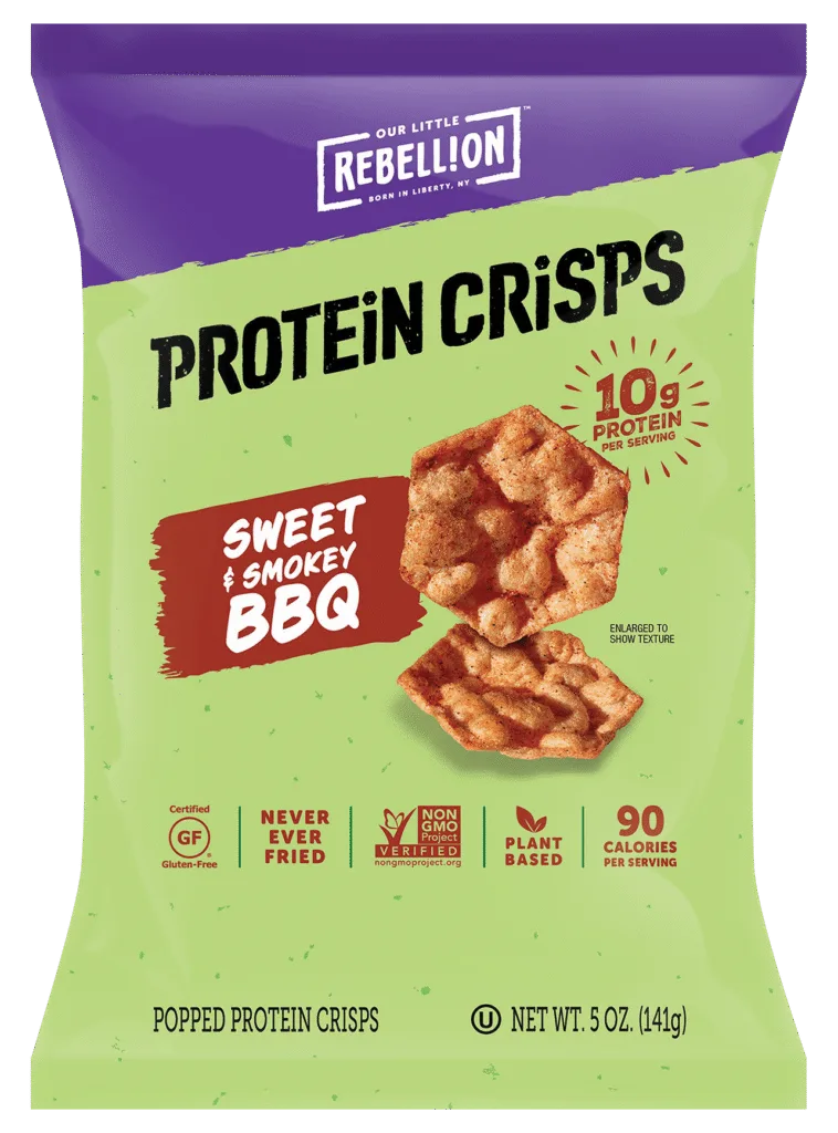 For healthier lunch box treats, swap out regular chips for Protein Crisps by Pop Corners, offer lots of soy-based protein in great flavors