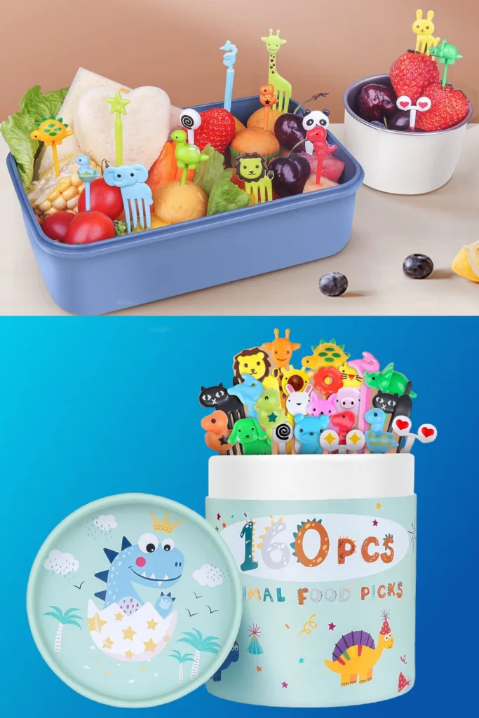 Non-sandwich ideas for kids: Cute animal food picks for bento lunches at a great price! Non-sandwich ideas for kids: Cute animal food picks for bento lunches at a great price!