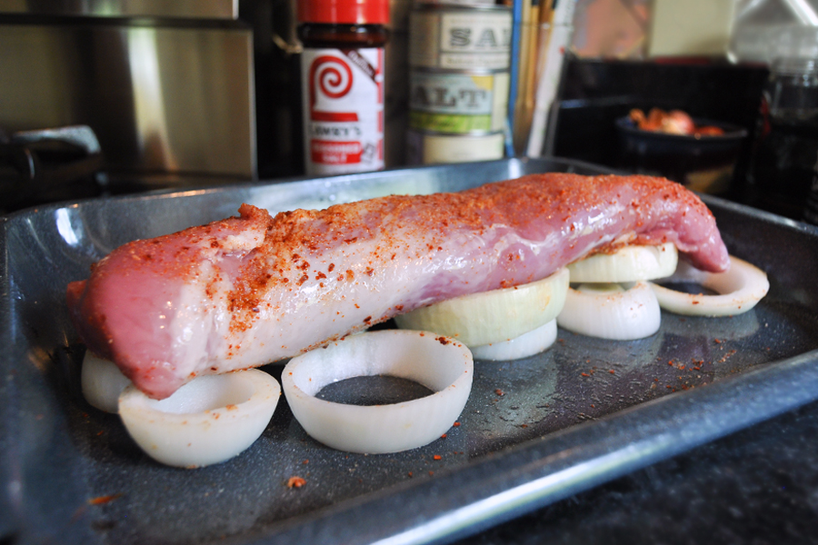 Easy Rubbed Pork Tenderloin by Anne Wolfe Postic | Cool Mom Eats