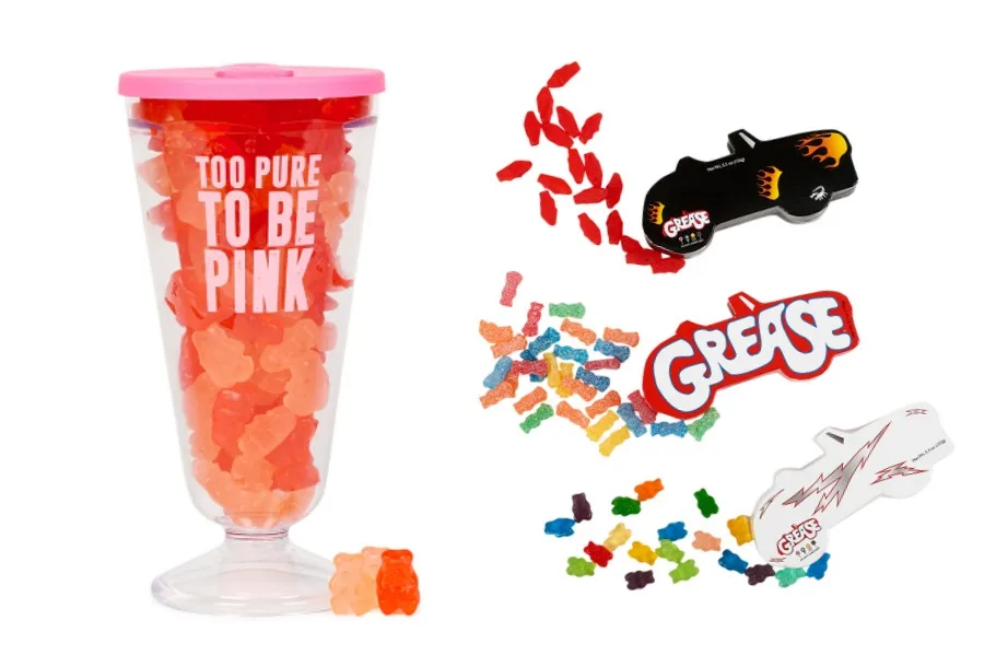 Grease candies may be the ones that you want. Burn rubber and grab them!