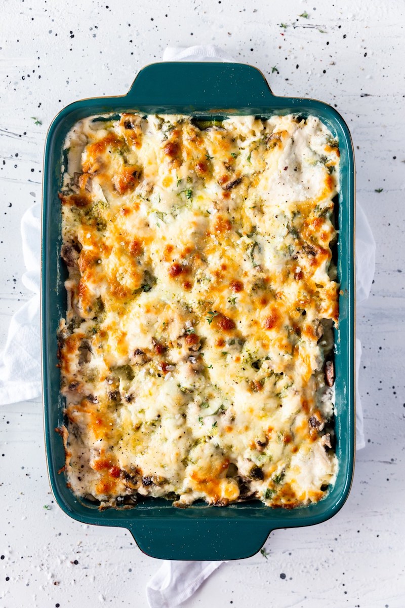 Weekly meal plan: Chicken pasta bake at Powered by Mom