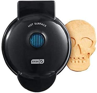 Dash Mini Skull Waffle Maker at Amazon Dash Mini Skull Waffle Maker at Amazon