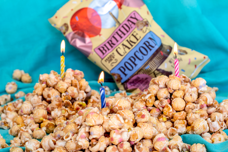 All the cool new products coming to Trader Joe's this month: Trader Joe's Birthday Cake Popcorn All the cool new products coming to Trader Joe's this month: Trader Joe's Birthday Cake Popcorn