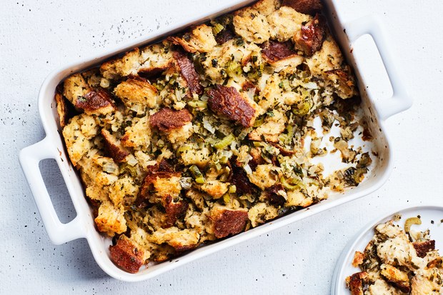 Best Thanksgiving stuffing recipes: "Simple Is Best". Photo © Chelsea Kyle | Epicurious