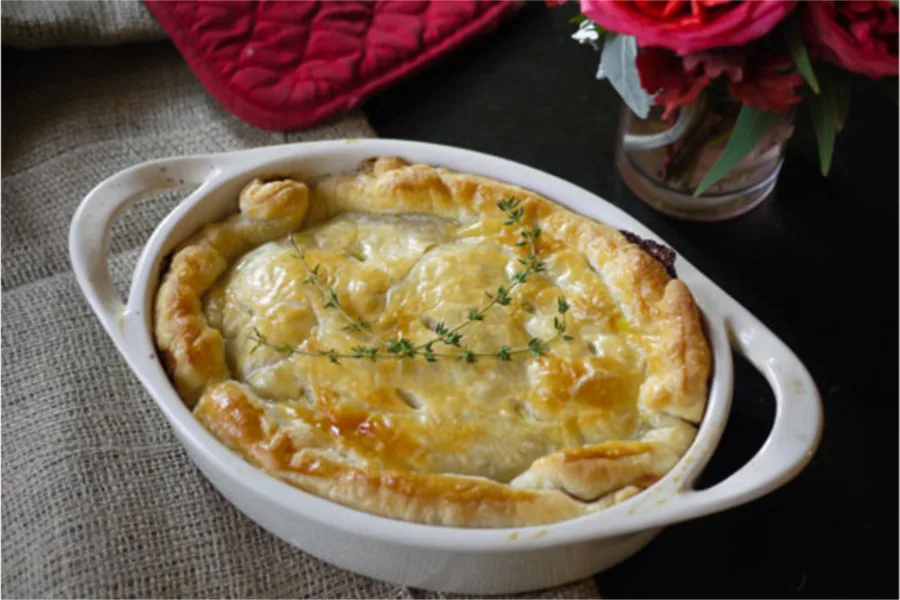 28 ways to use up Thanksgiving leftovers at Cool Mom Eats, including this Easy Turkey Pot Pie from one Hungry Mama | coolmomeats.com